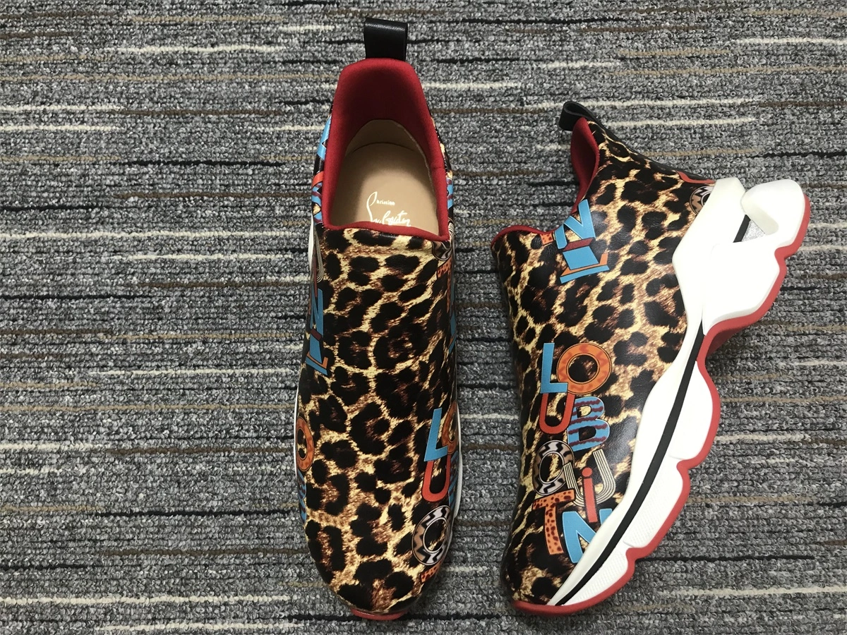 C*ristian L*uboutin Red Runner Sneaker EasyCare 5197