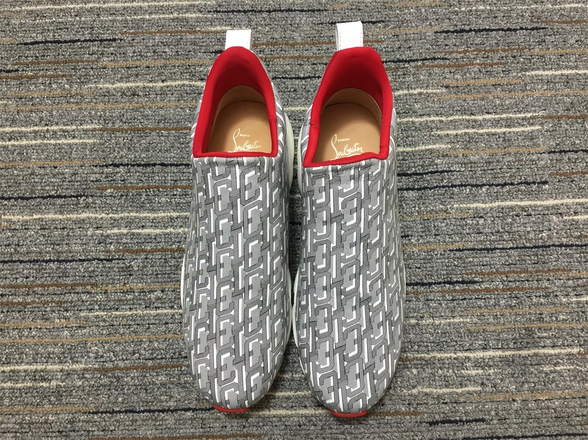 C*ristian L*uboutin Red Runner Sneaker MoistureWicking 5199
