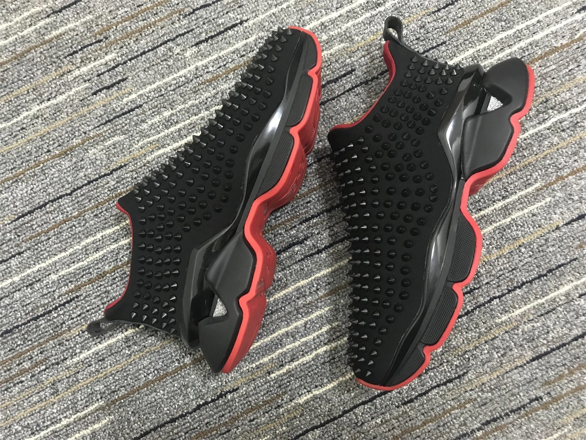 C*ristian L*uboutin Red Runner Sneaker EasyCare 5197