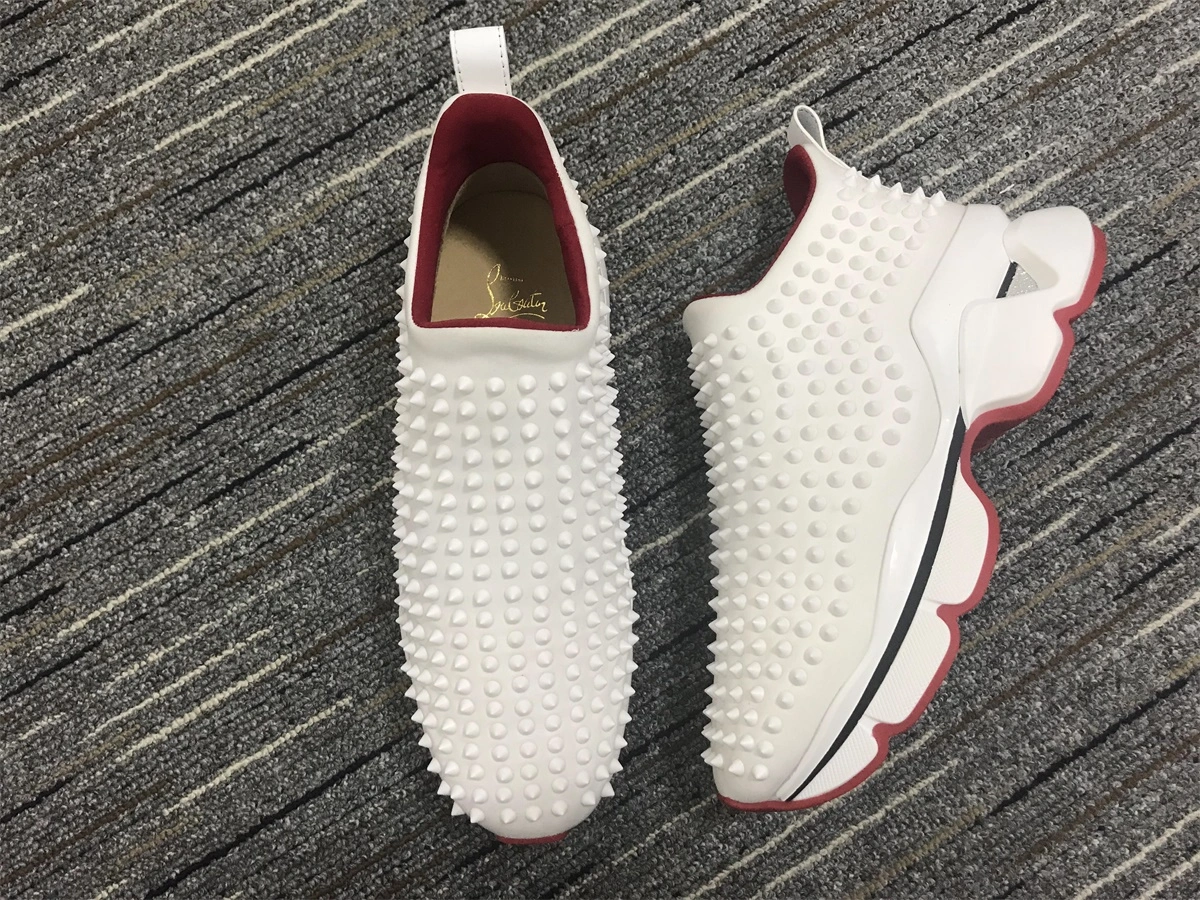 C*ristian L*uboutin Red Runner Sneaker EasyCare 5197