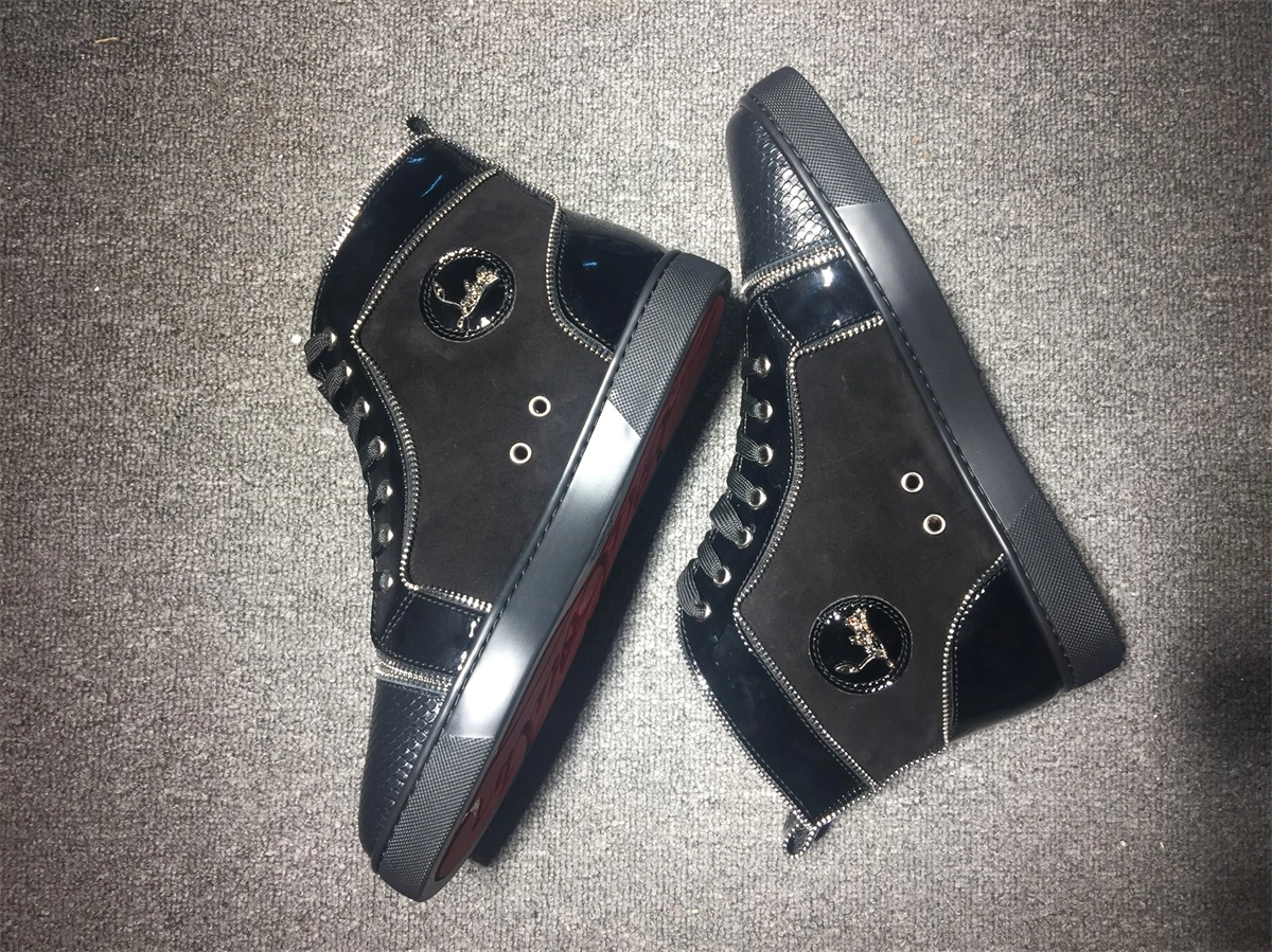 Popular C*ristian L*uboutin Suede Leather Sneaker 5208