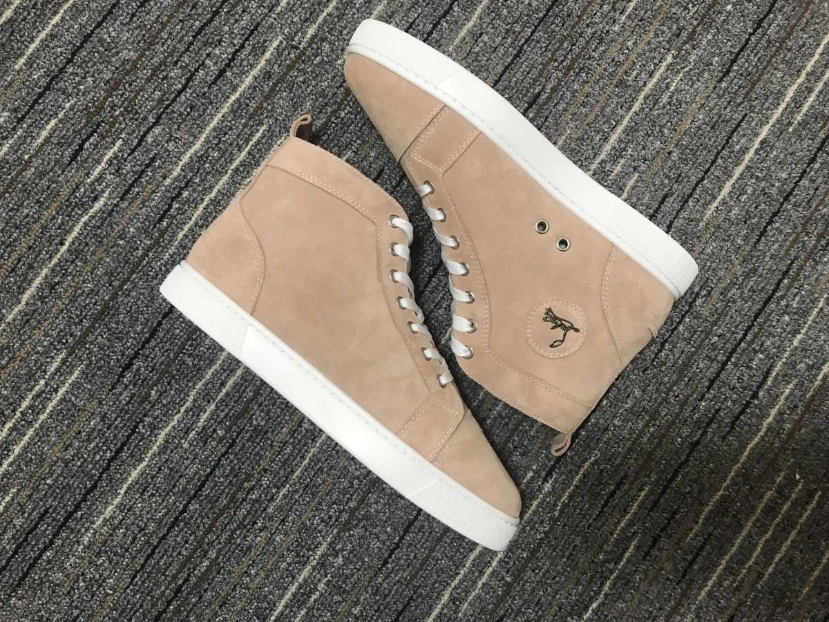 Popular C*ristian L*uboutin Suede Leather Sneaker 5208