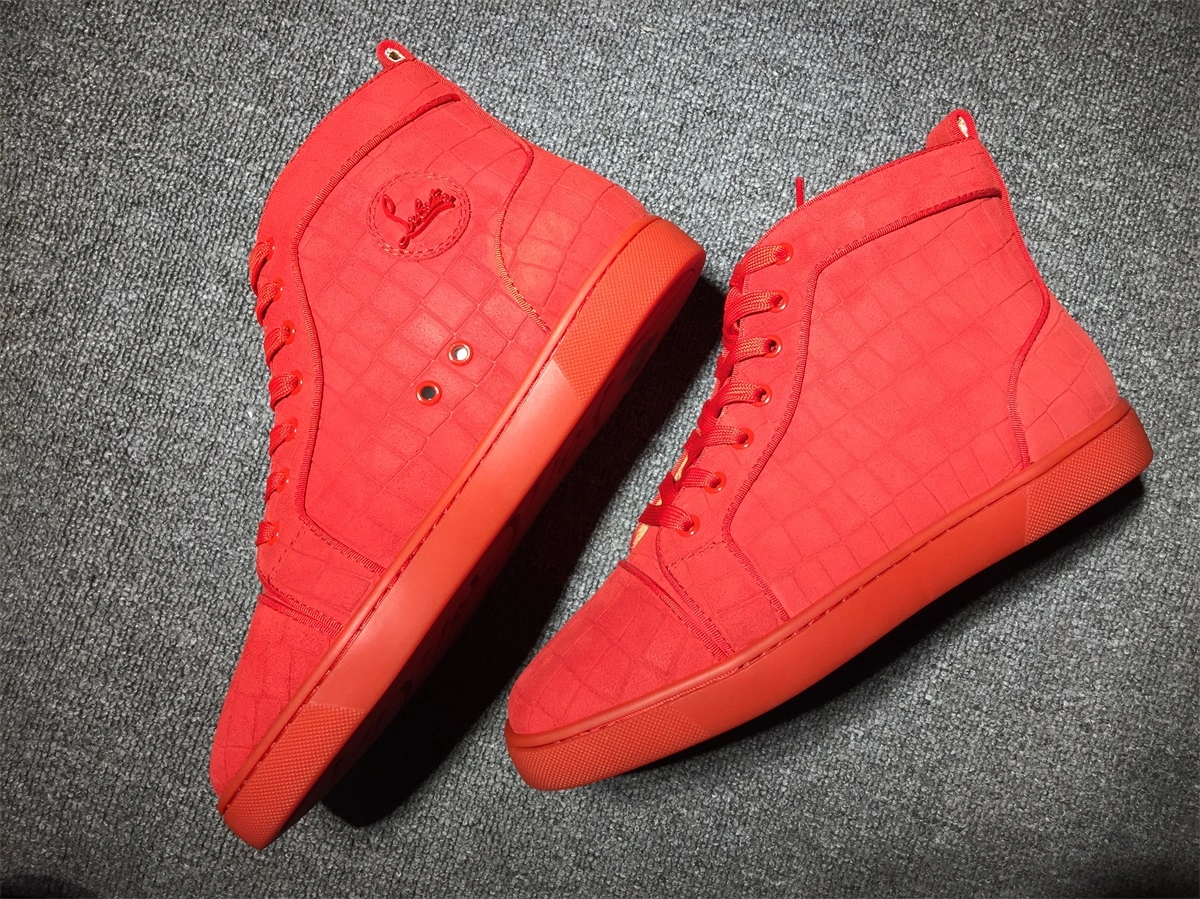 C*ristian L*uboutin Suede Leather Sneaker Casual 5206