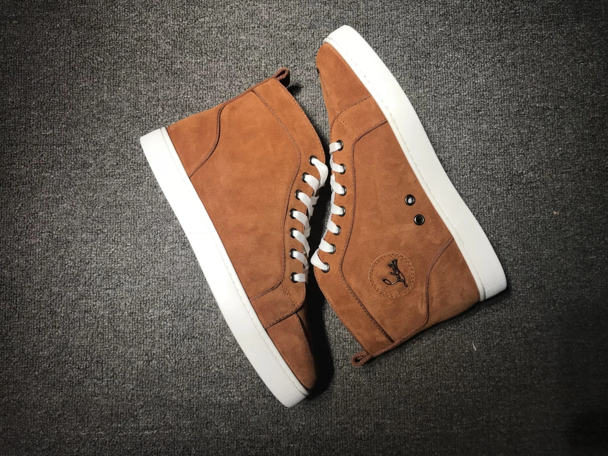 C*ristian L*uboutin Suede Leather Sneaker Casual 5206