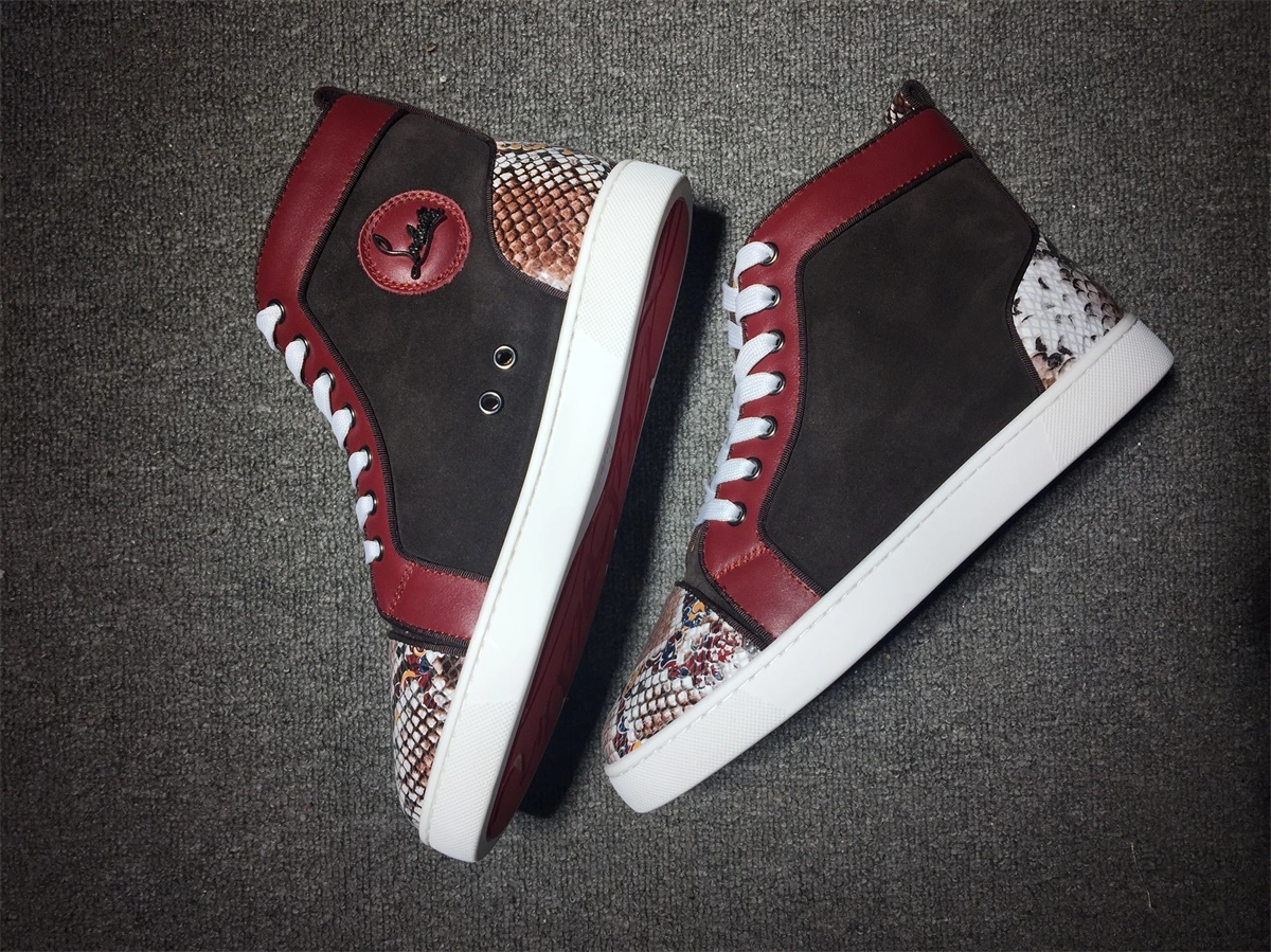 Popular C*ristian L*uboutin Suede Leather Sneaker 5208