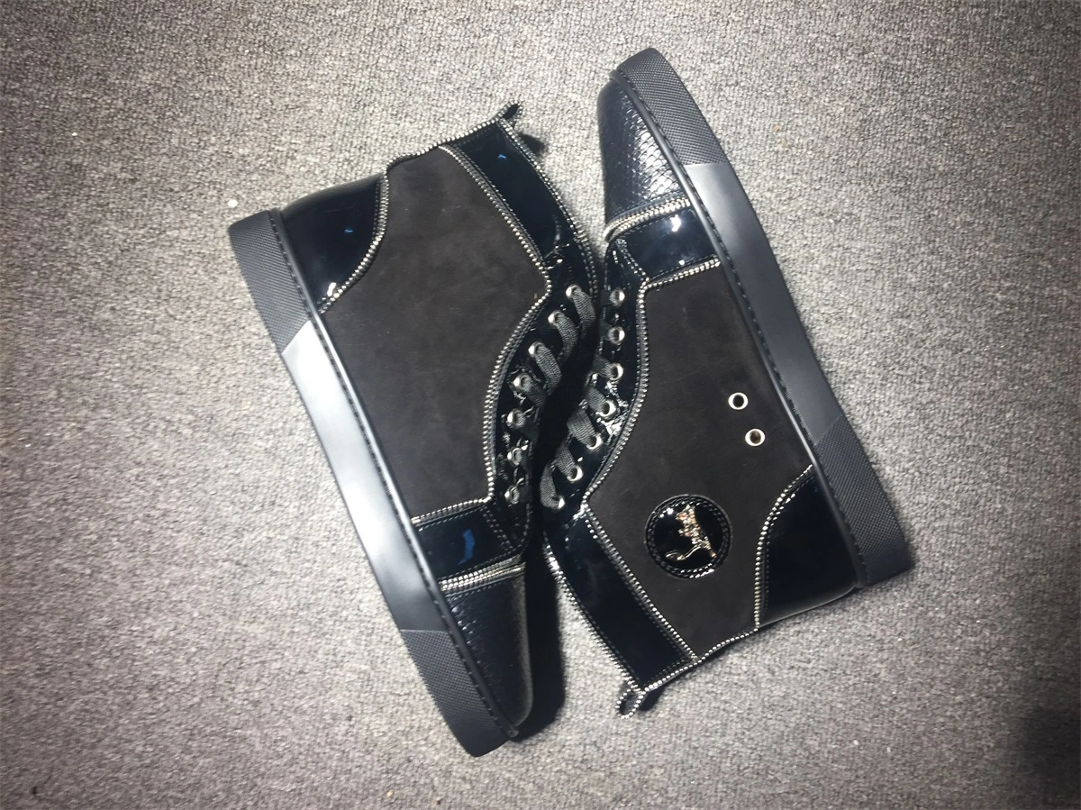 Popular C*ristian L*uboutin Suede Leather Sneaker 5208