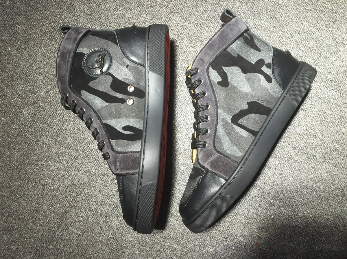Popular C*ristian L*uboutin Suede Leather Sneaker 5208