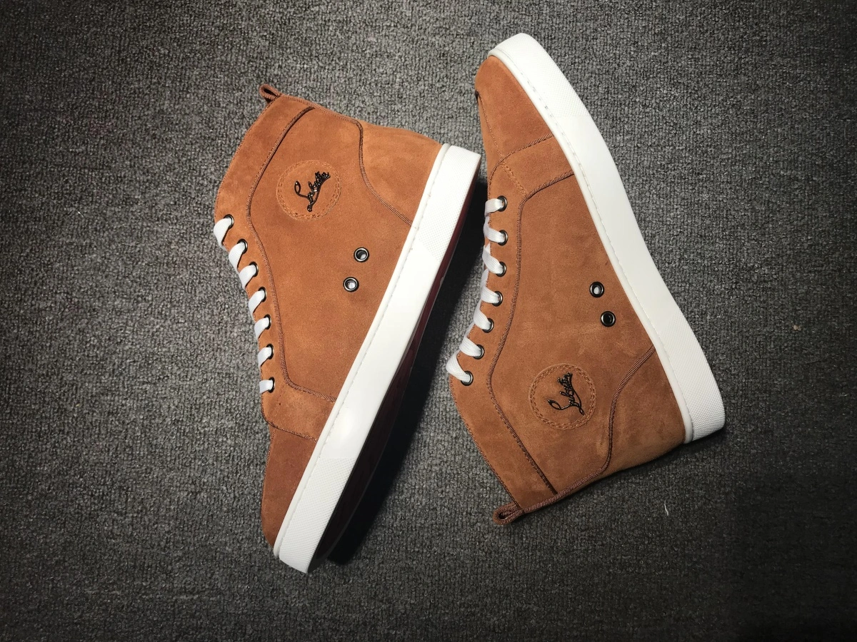 C*ristian L*uboutin Suede Leather Sneaker Casual 5206