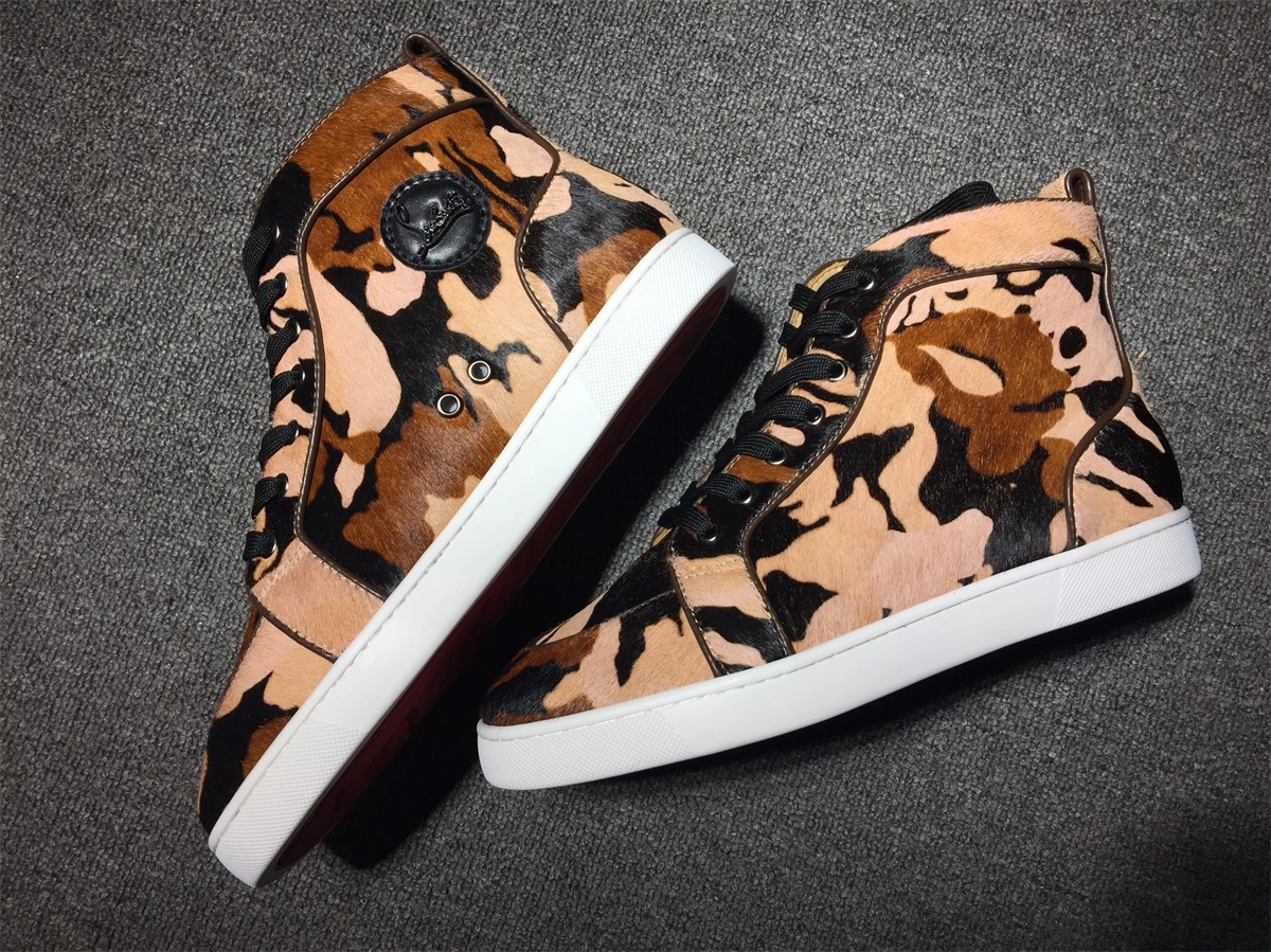 Popular C*ristian L*uboutin Suede Leather Sneaker 5208