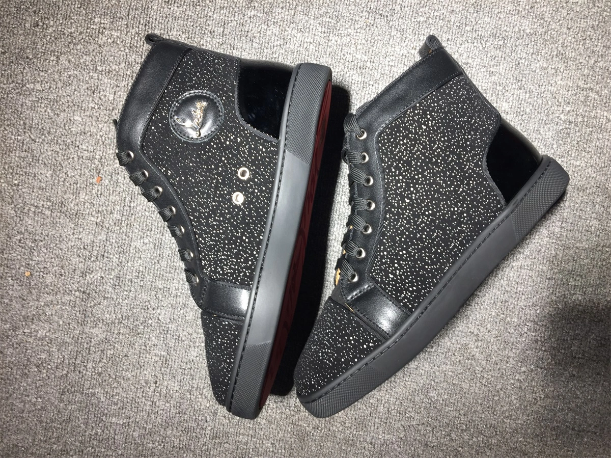 Popular C*ristian L*uboutin Suede Leather Sneaker 5208