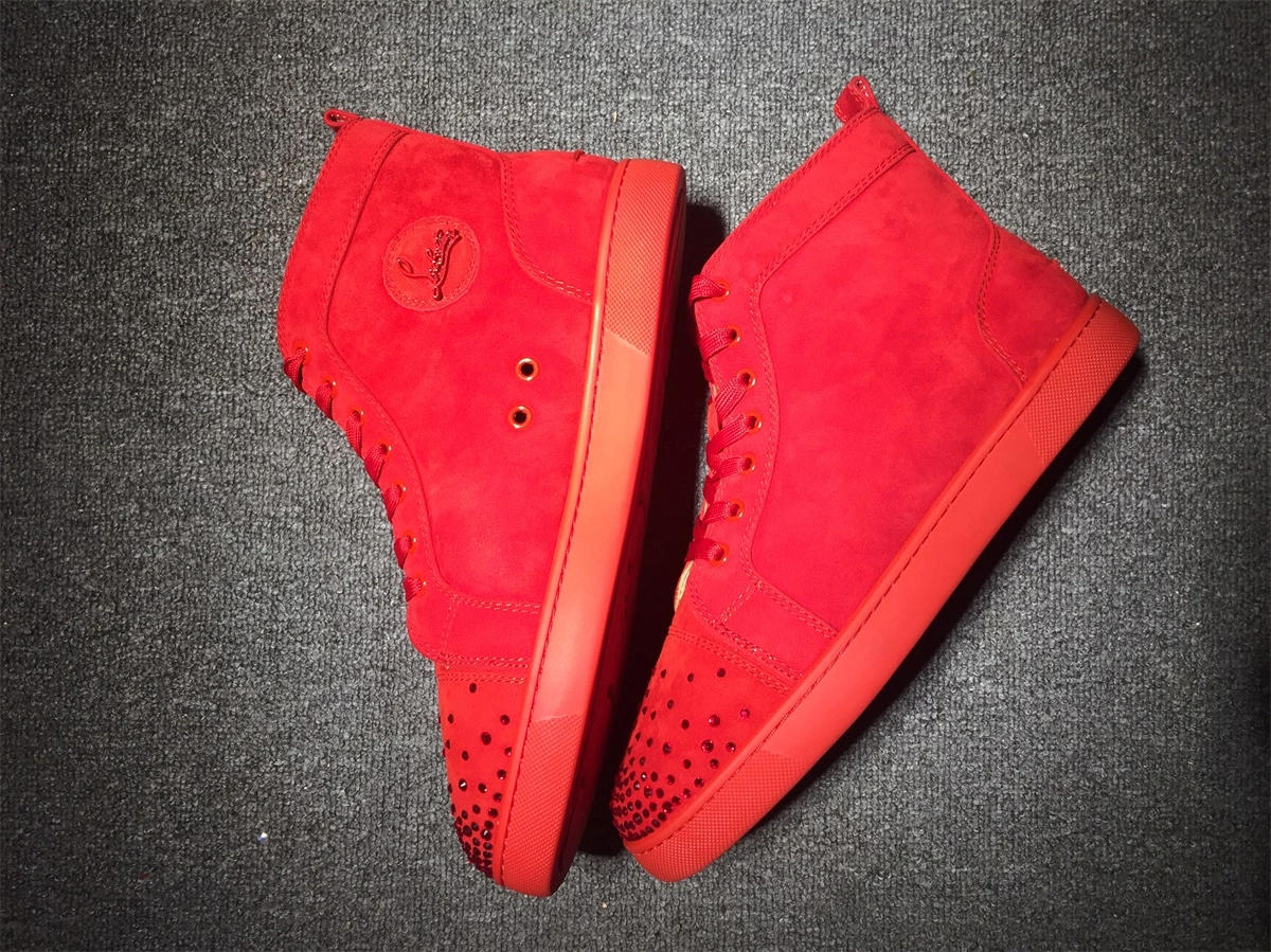 DailyWear C*ristian L*uboutin Suede Leather Sneaker 5205