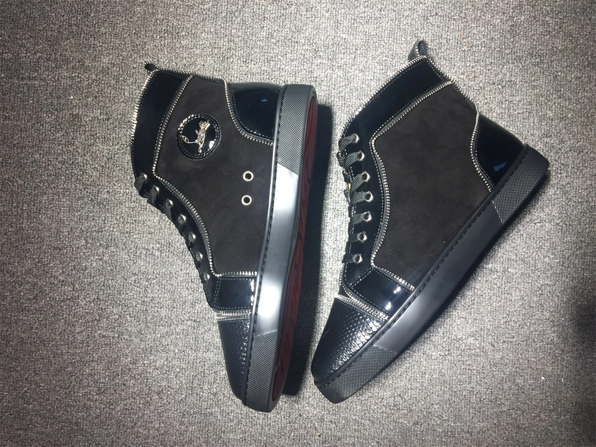Popular C*ristian L*uboutin Suede Leather Sneaker 5208