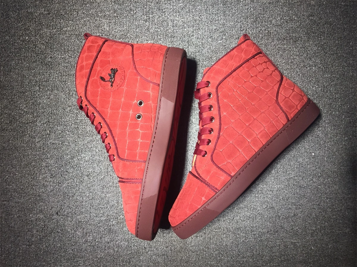 C*ristian L*uboutin Suede Leather Sneaker Casual 5206