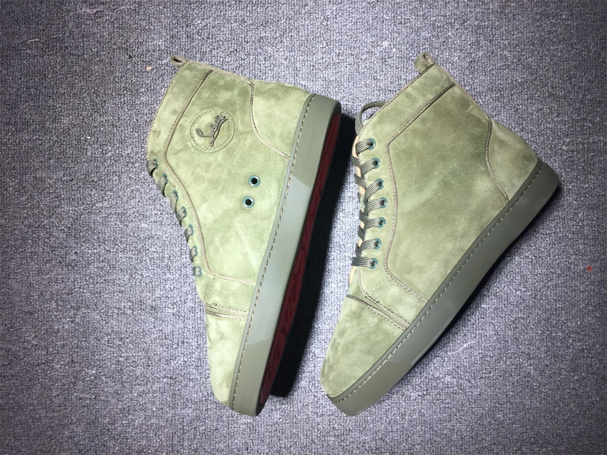 C*ristian L*uboutin Suede Leather Sneaker Casual 5206