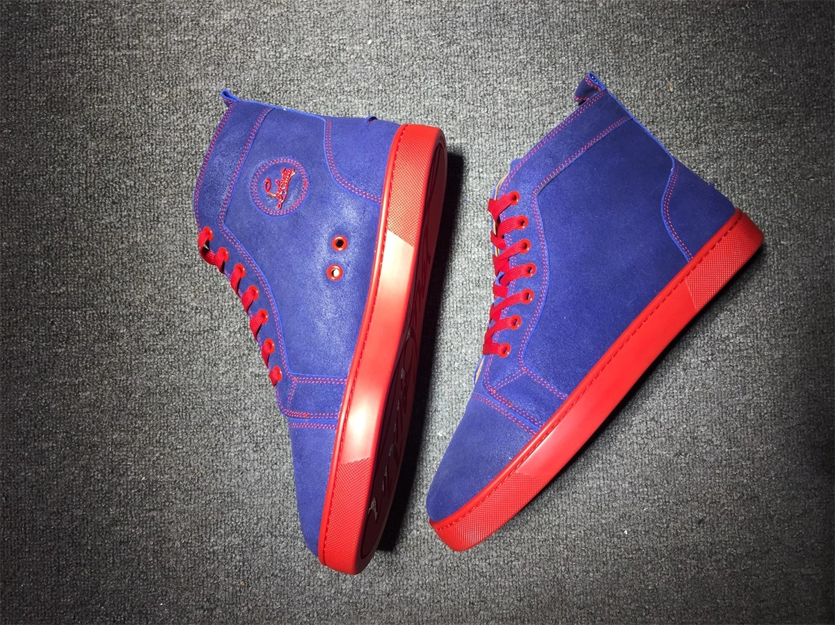 Popular C*ristian L*uboutin Suede Leather Sneaker 5208
