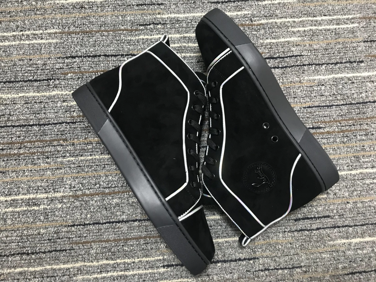 Popular C*ristian L*uboutin Suede Leather Sneaker 5208