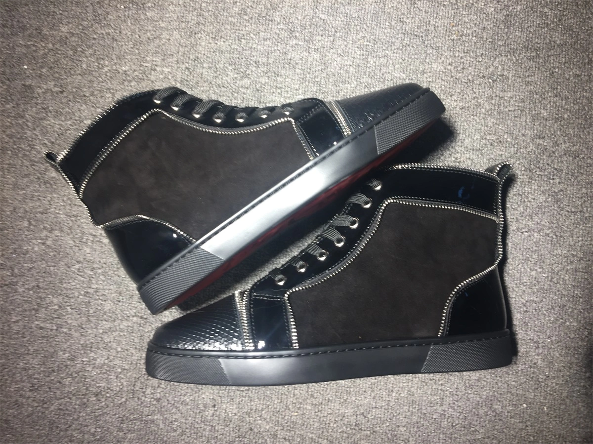 Popular C*ristian L*uboutin Suede Leather Sneaker 5208