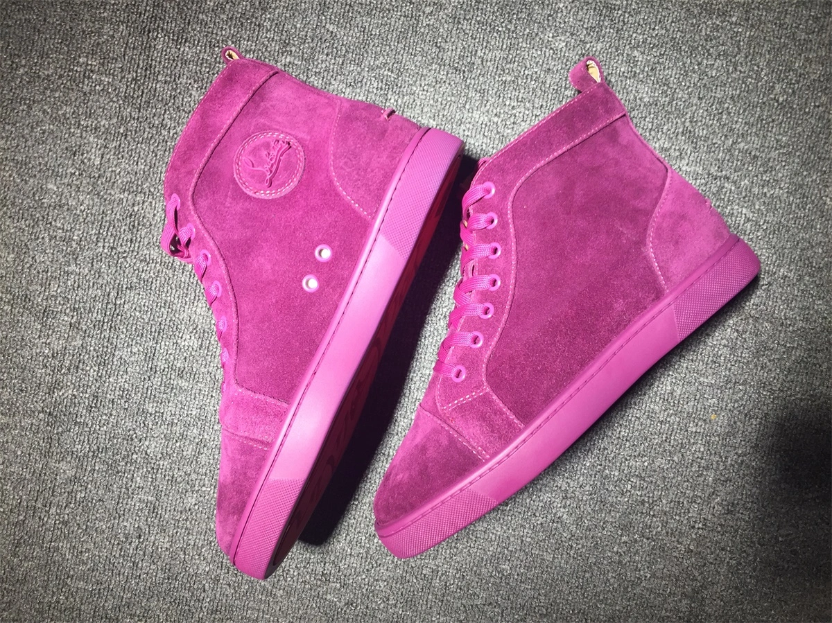 C*ristian L*uboutin Suede Leather Sneaker Casual 5206