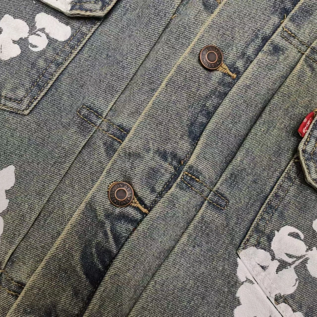 SmoothTexture Denim Tears Coat Top Quality WM 20250414- 11405