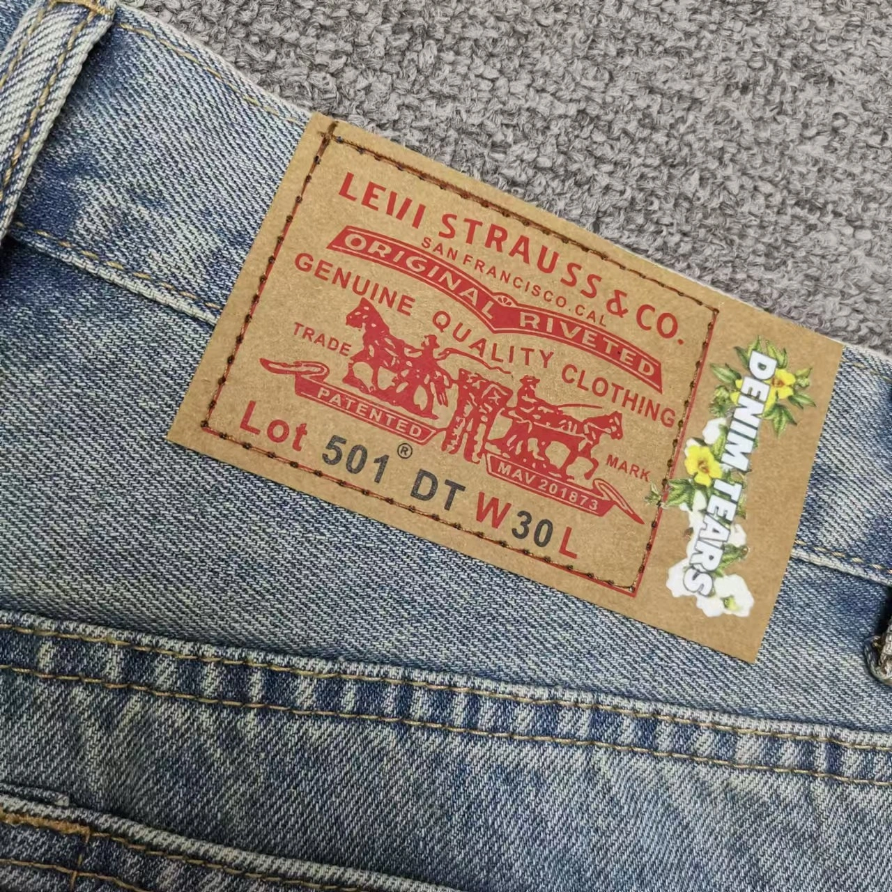 Lightweight Denim Tears Pants Top Sone 20250414- 11409