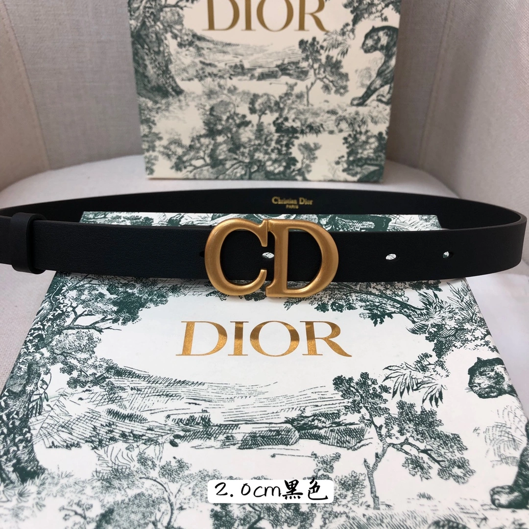D*ior Belts Top Quality 20mm TravelReady 15732