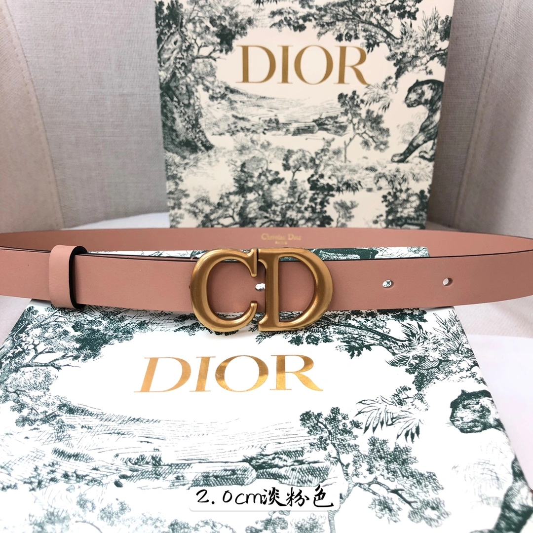 D*ior Belts Top Quality 20mm TravelReady 15732