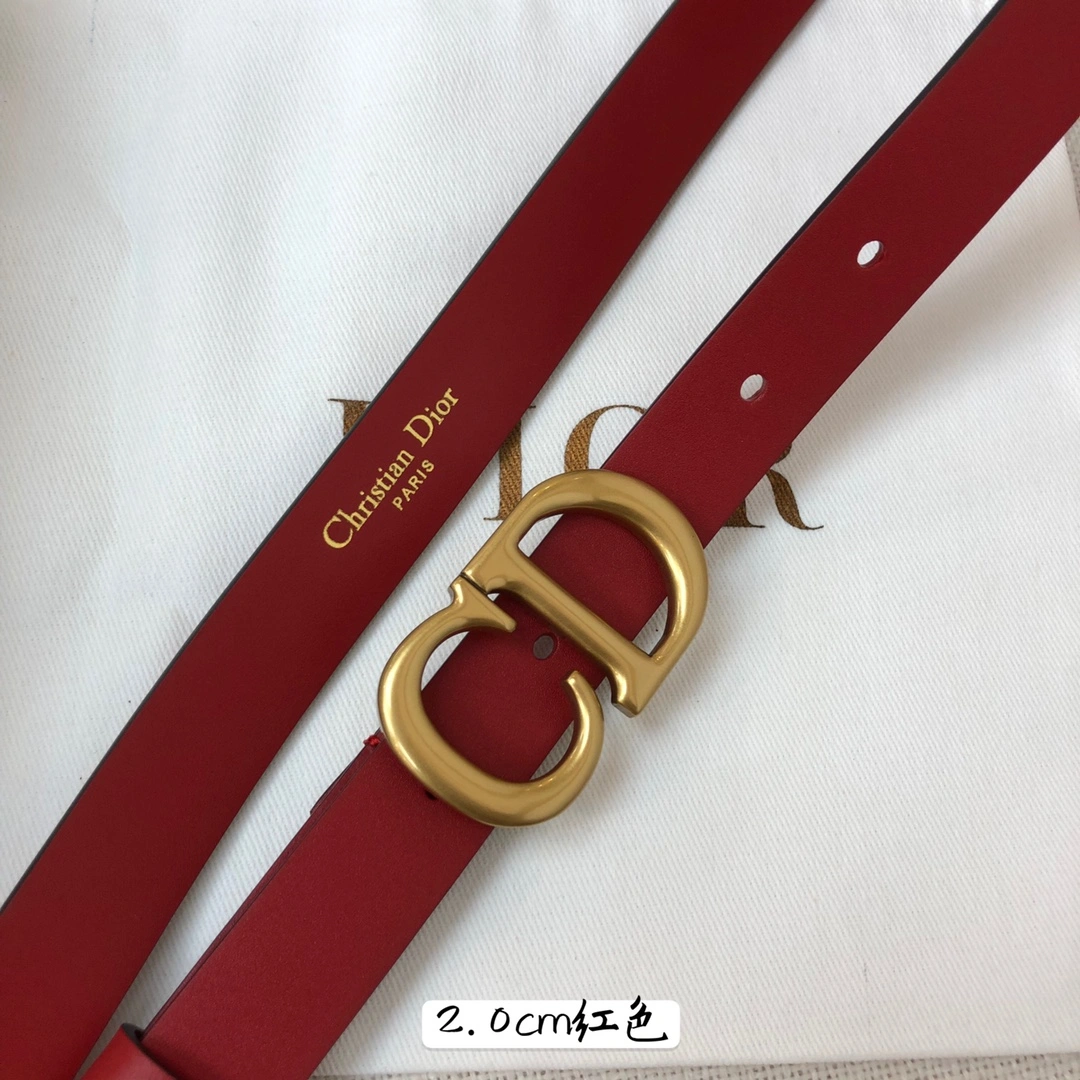 D*ior Belts Top Quality 20mm TravelReady 15732