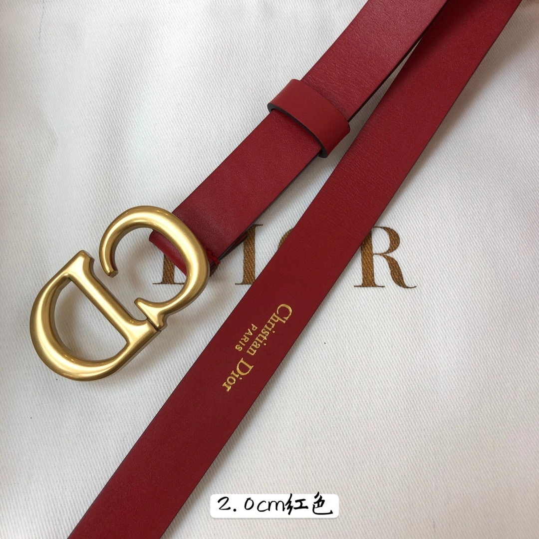 D*ior Belts Top Quality 20mm TravelReady 15732