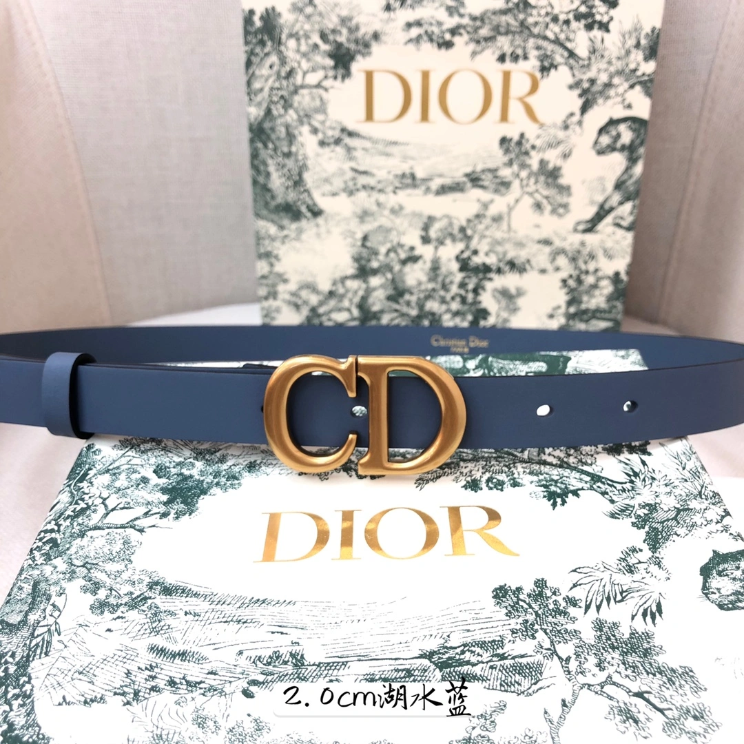 D*ior Belts Top Quality 20mm TravelReady 15732