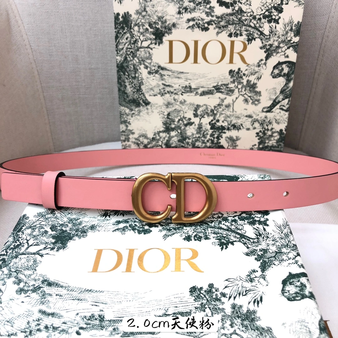 D*ior Belts Top Quality 20mm TravelReady 15732