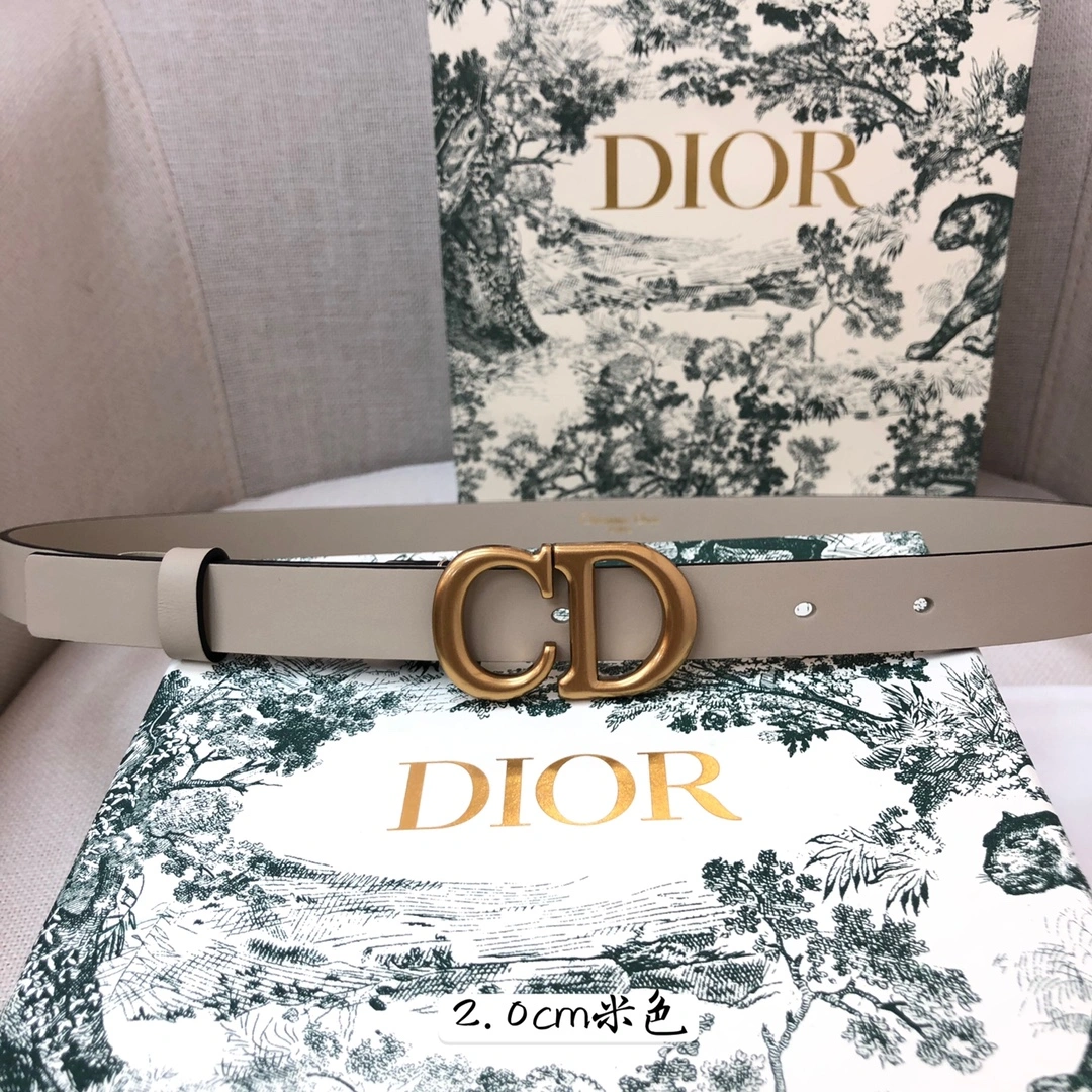 D*ior Belts Top Quality 20mm TravelReady 15732