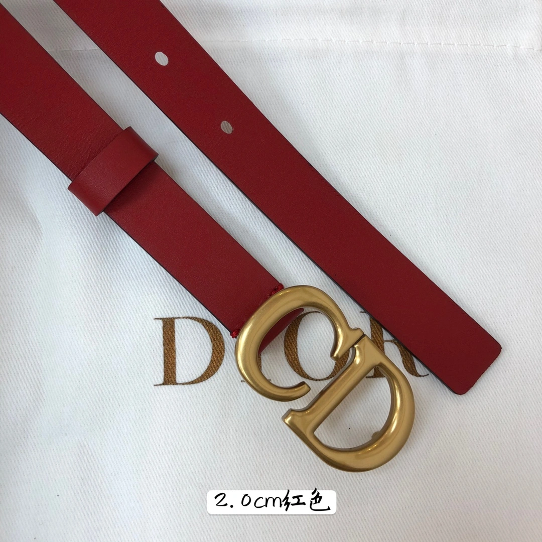 D*ior Belts Top Quality 20mm TravelReady 15732
