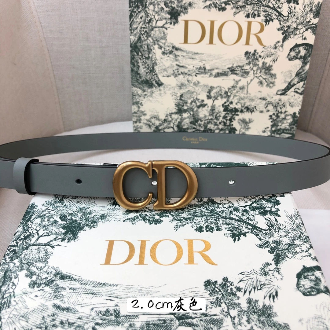 D*ior Belts Top Quality 20mm TravelReady 15732