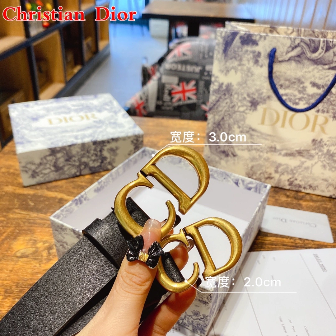 D*ior Belts Top Version Sophisticated 15739