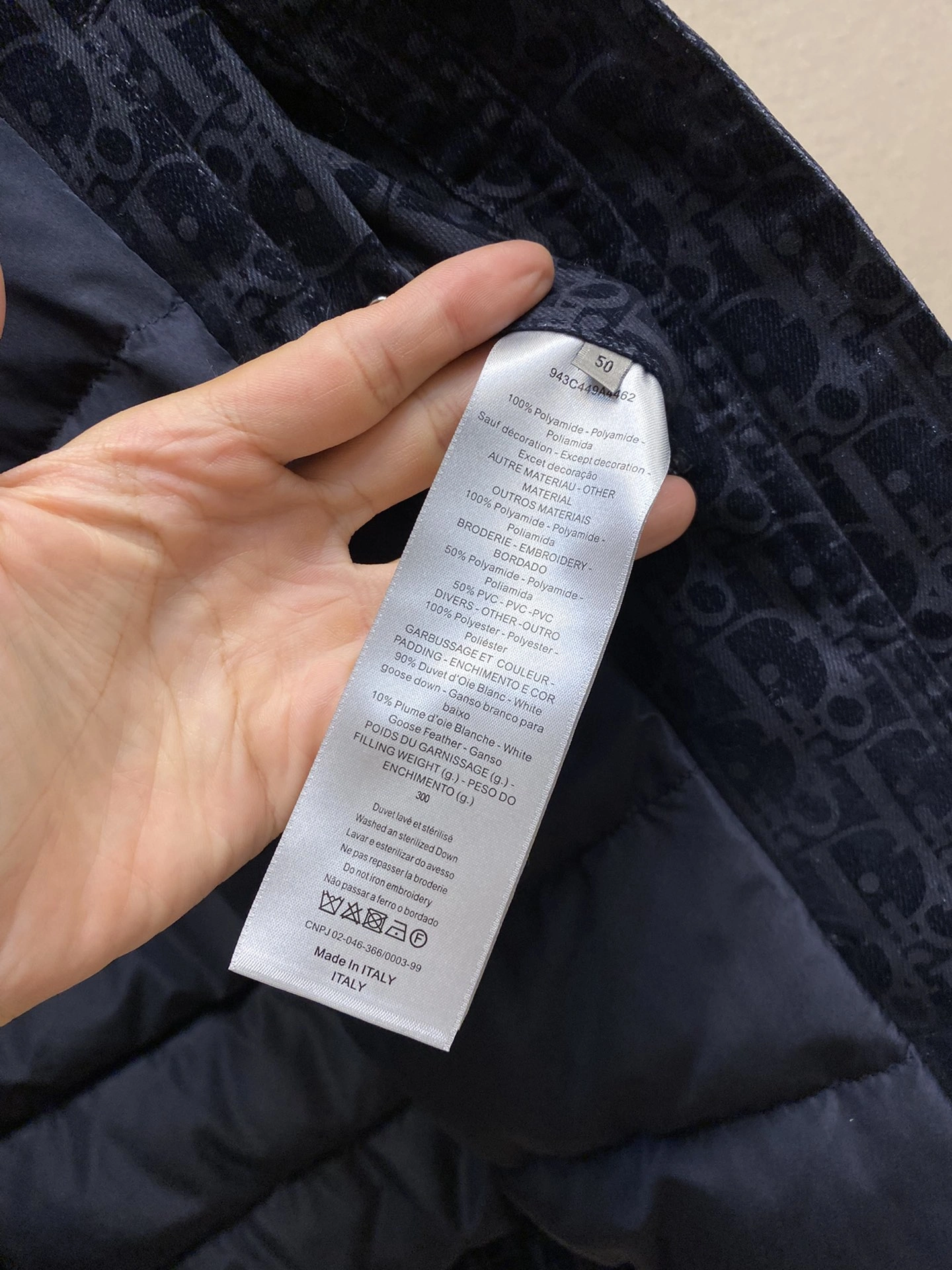 Cozy D*ior Down Coat Top Quality AZ 20231023- 13416