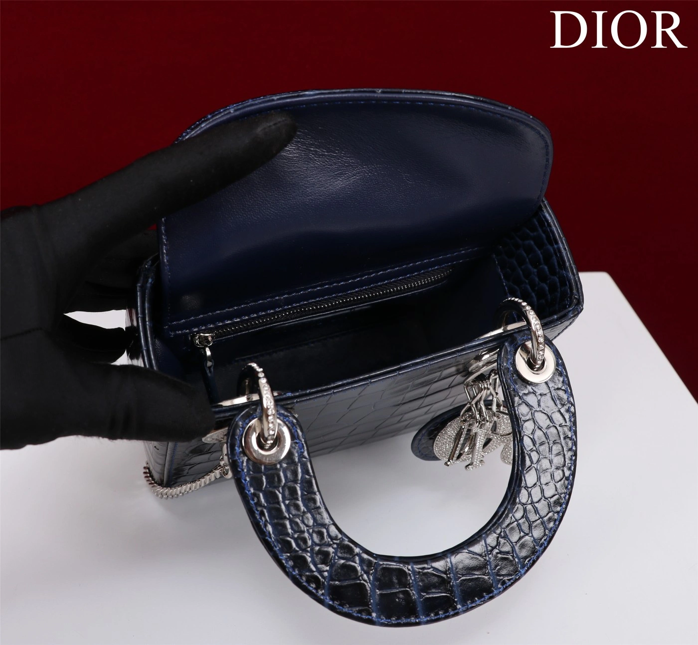 D*ior Handbag Top Quality HT 20231016-37 17*15*7 cm Versatile 7718