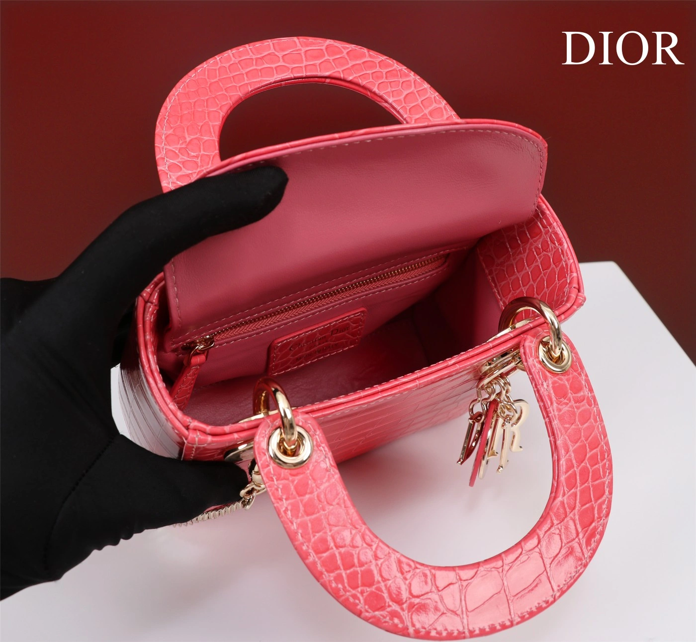 Trendy D*ior Handbag Top Quality HT 20231016-43 17*15*7 cm 7713