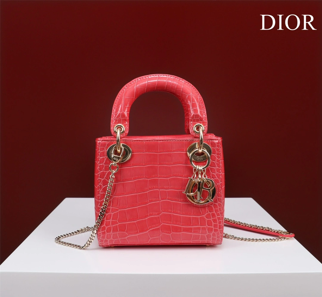 Trendy D*ior Handbag Top Quality HT 20231016-43 17*15*7 cm 7713