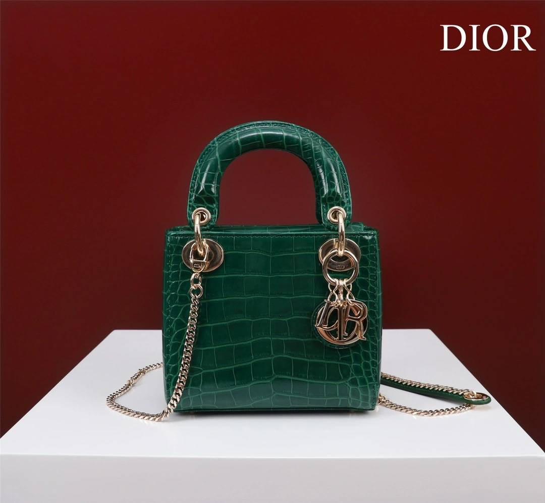 Classic D*ior Handbag Top Quality HT 20231016-44 17*15*7 cm 7711