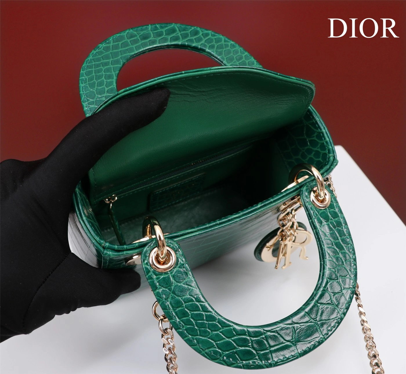 Classic D*ior Handbag Top Quality HT 20231016-44 17*15*7 cm 7711