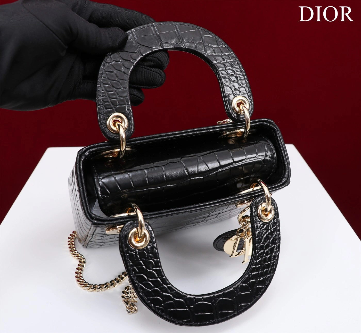 Fashionable D*ior Handbag Top Quality HT 20231016-49 17*15*7 cm 7707