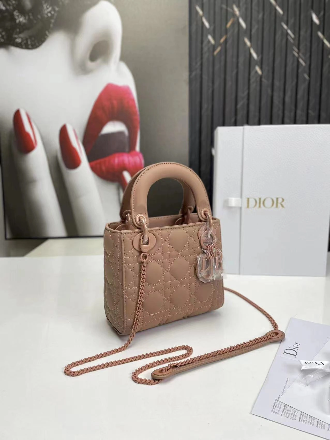 D*ior Handbag Top Quality HT 20231016-56 17*15*7 cm Supportive 7699