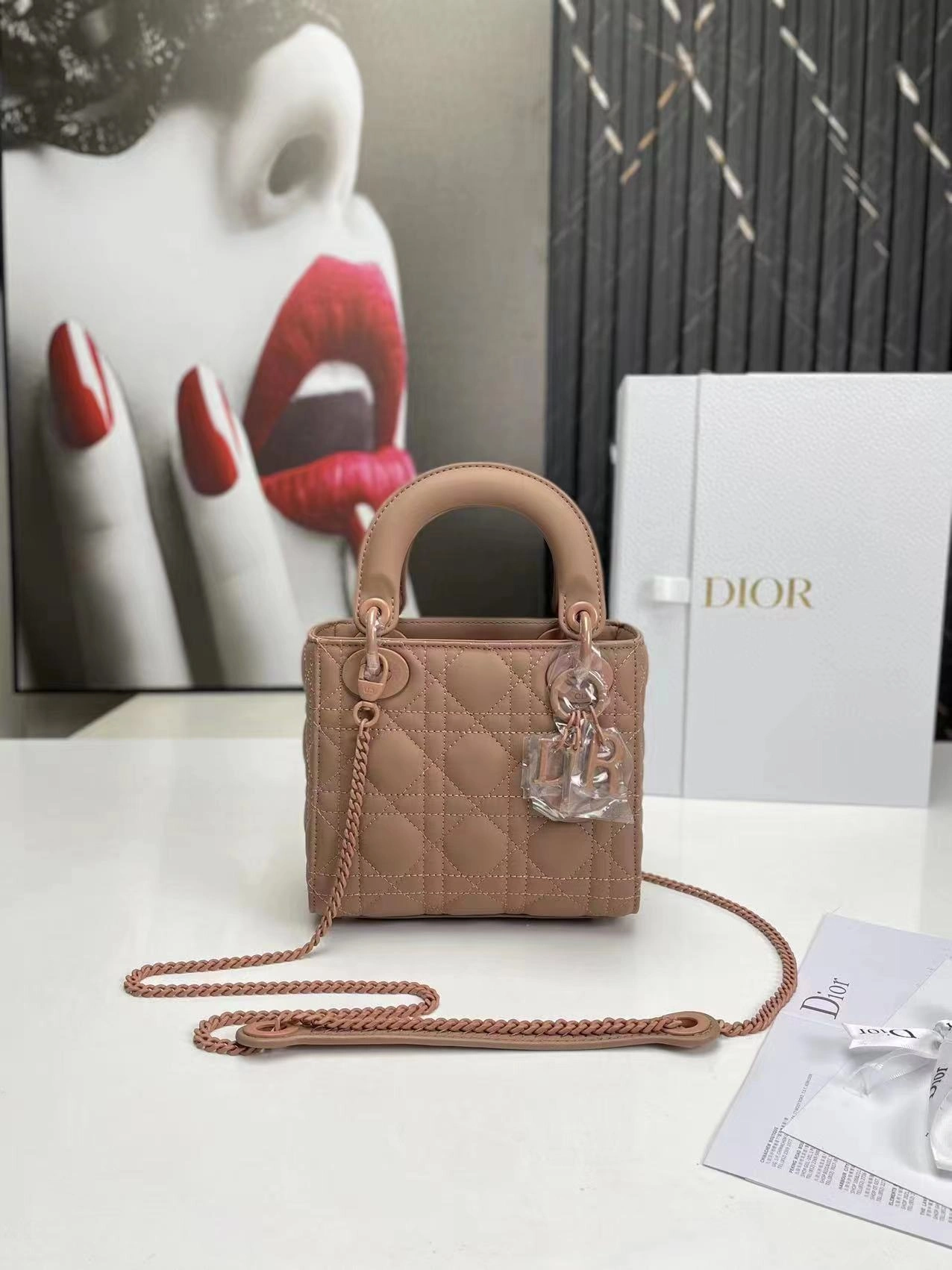 D*ior Handbag Top Quality HT 20231016-56 17*15*7 cm Supportive 7699