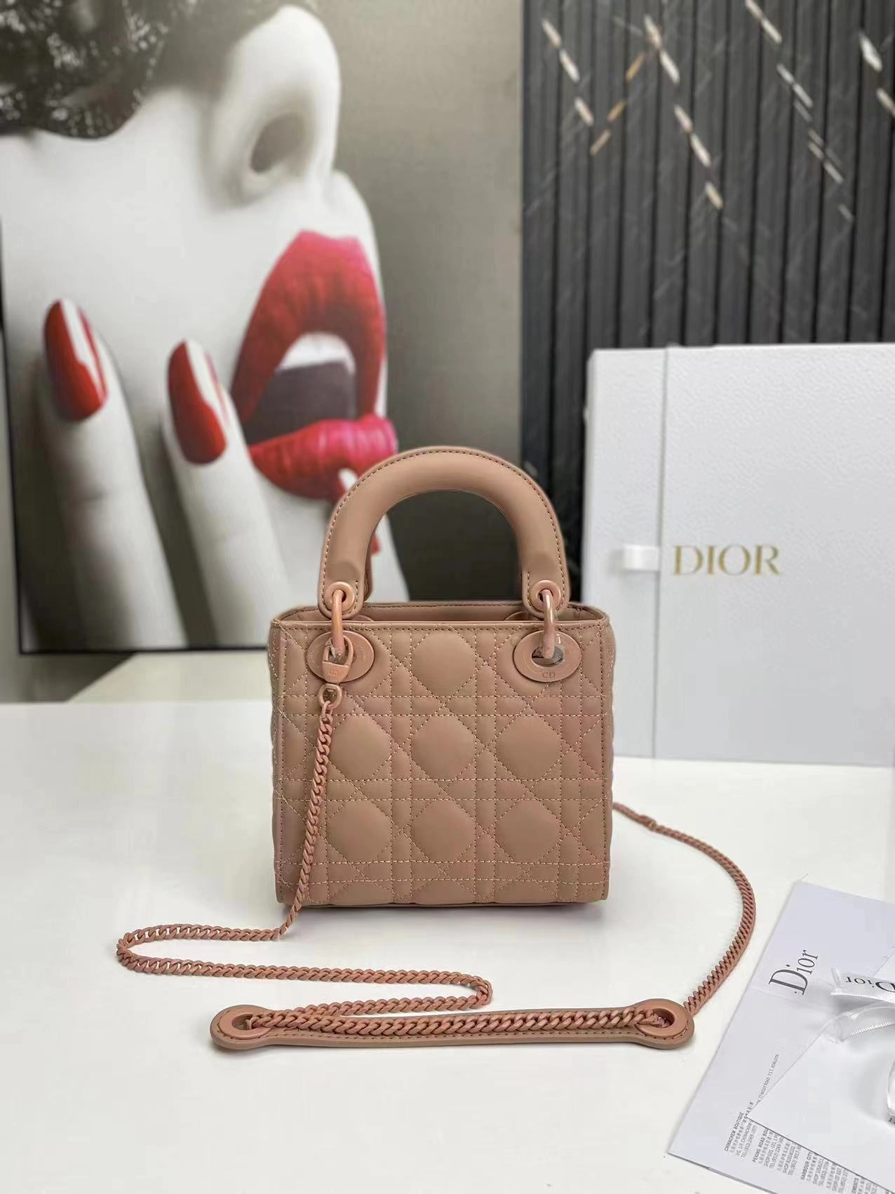 D*ior Handbag Top Quality HT 20231016-56 17*15*7 cm Supportive 7699