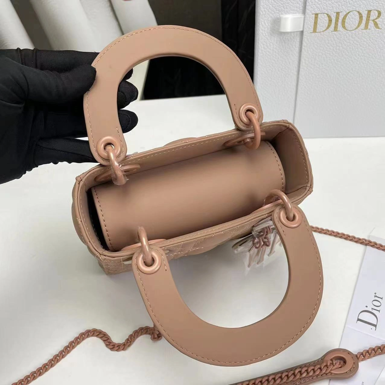D*ior Handbag Top Quality HT 20231016-56 17*15*7 cm Supportive 7699
