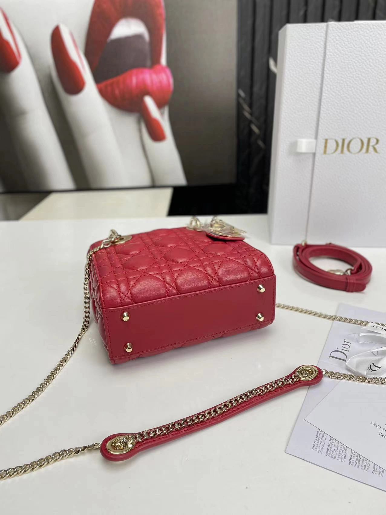 RelaxedFit D*ior Handbag Top Quality HT 20231016-65 17*15*7 cm 7690