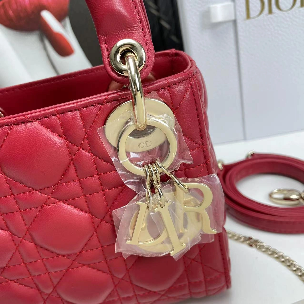 RelaxedFit D*ior Handbag Top Quality HT 20231016-65 17*15*7 cm 7690