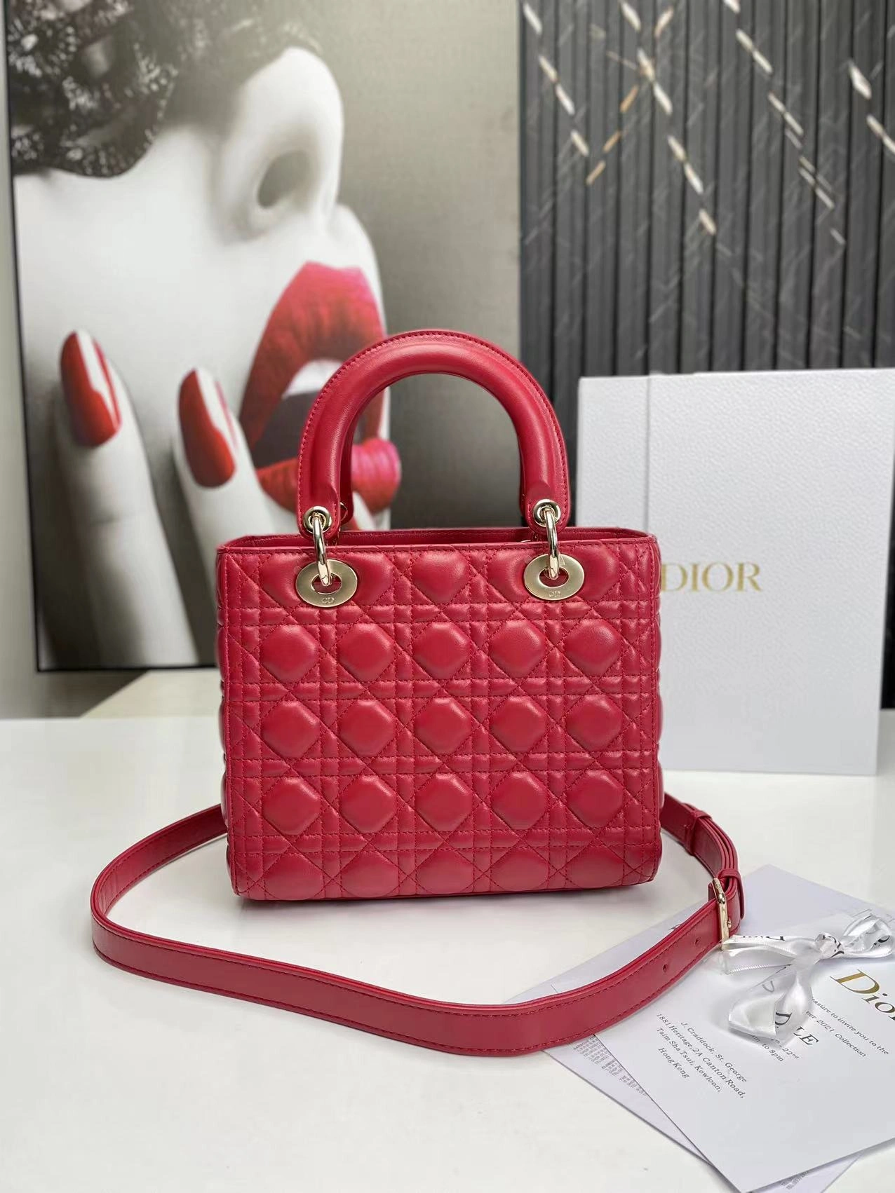 EasyMatch D*ior Handbag Top Quality HT 20231016-67 17*15*7 cm 7688