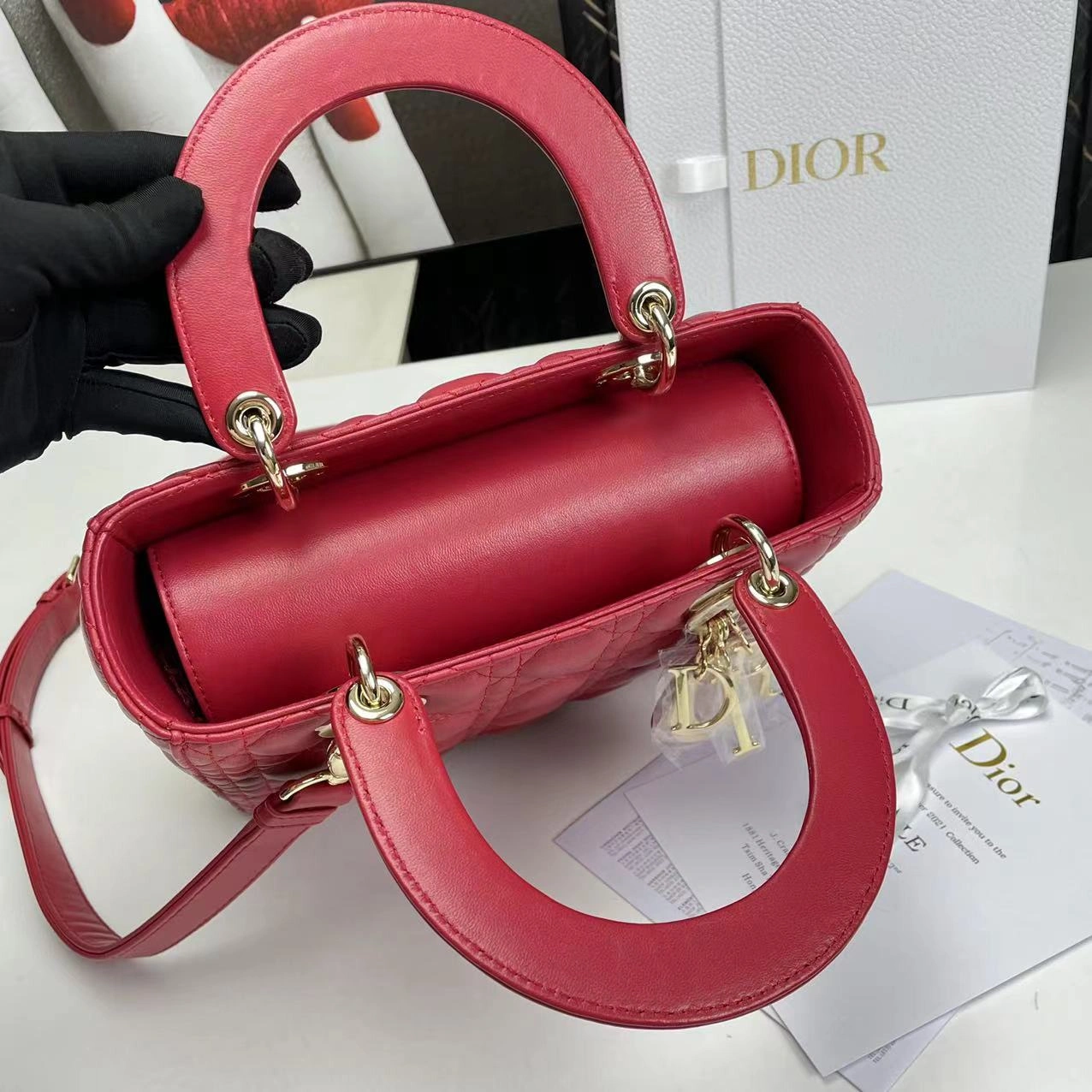 EasyMatch D*ior Handbag Top Quality HT 20231016-67 17*15*7 cm 7688