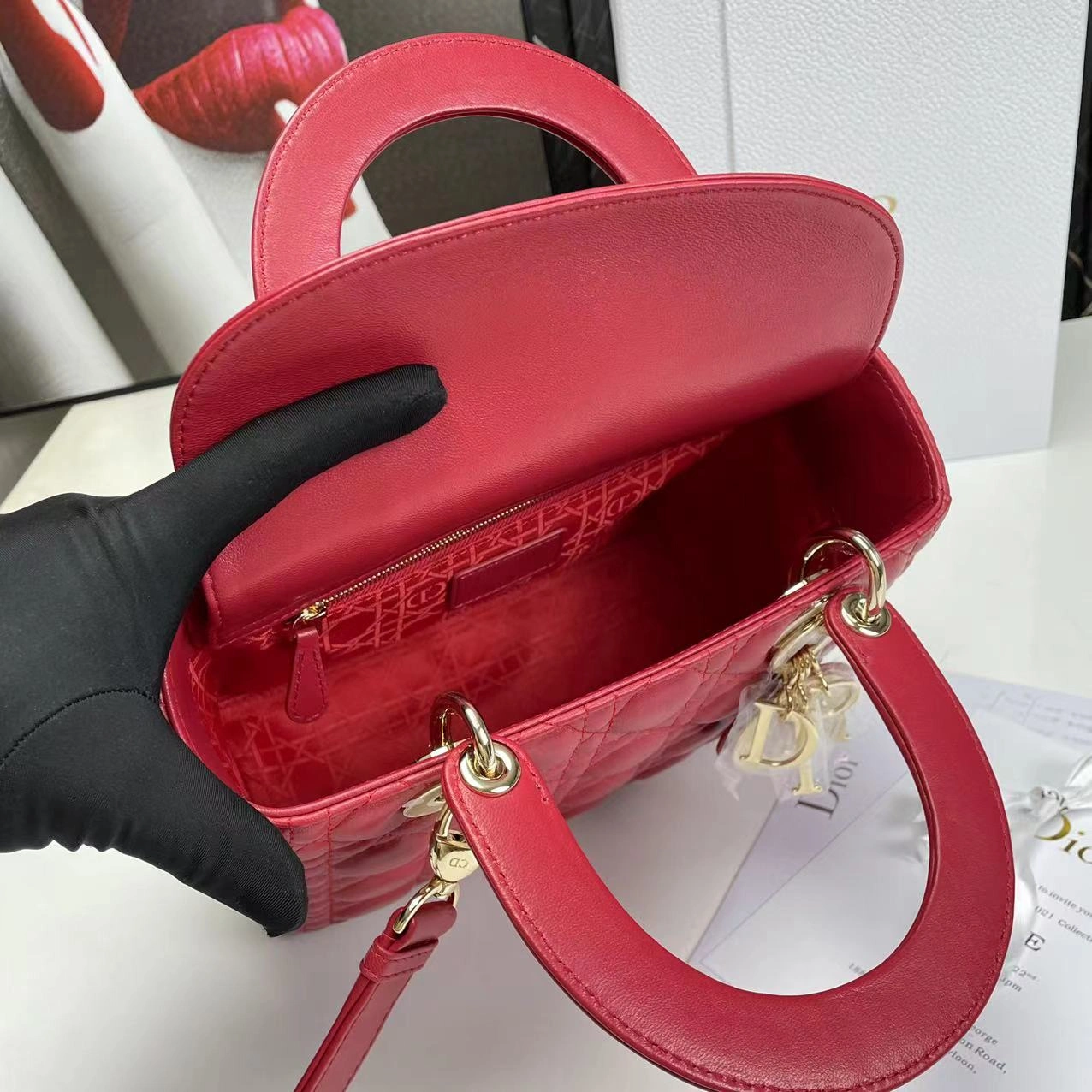 EasyMatch D*ior Handbag Top Quality HT 20231016-67 17*15*7 cm 7688